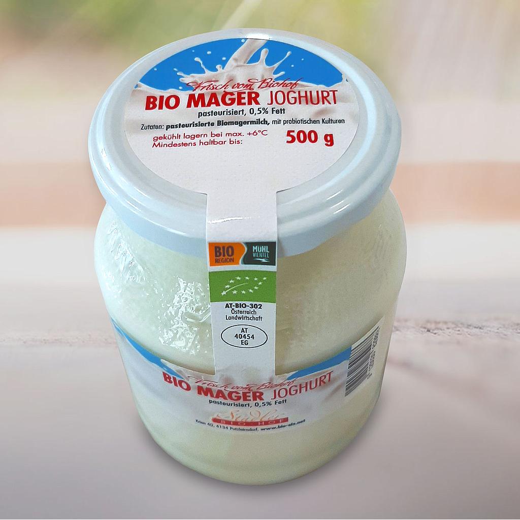 Bio Magerjoghurt natur 1% - 500g